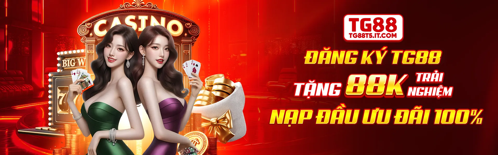 Đăng Ký TG88 - Tặng 88K Trải Nghiệm - Nạp Đầu Ưu Đãi 100%